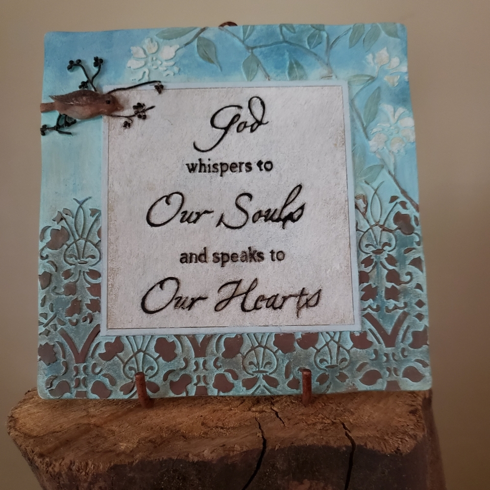 Beautiful Ceramic Bird Plaque